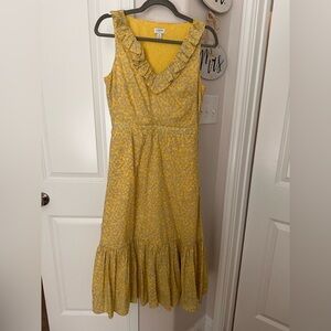 Brand: J. Crew
Size: 2
Color: Yellow & blue
Length: MIDI- below knee